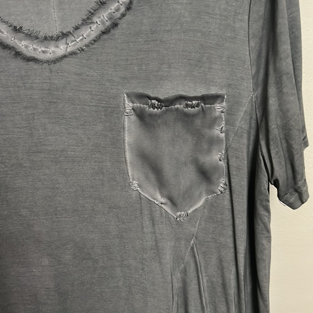 Gray Soft Basic Tee - image 2